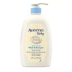 Aveeno Baby Gentle Wash And Shampoo with Natural Oat Extract - 33fl.oz