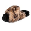 Jessica Simpson Womens Cross Band Plush Slide Slipper Slide - 3 of 4
