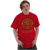 Men's Beast Gym Funny Muscle Bodybuilder Graphic T Shirt Brisco Brands - 4 of 4