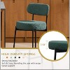 DYHOME Bar Stools Set of 2, 24 Inches Counter Height Kitchen Bar Stools with Back, Modern Metal Tall Bar Stools for Kitchen Island - 4 of 4