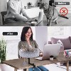 Itopfox Cat Desk Bed with 360° Rotation & Adjustable Height, Soft Faux Fur Mat, Supports 44 lbs Modern Indoor Cat Nest for Office Desks & Game Tables - 3 of 4