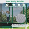 Okak 14FT Outdoor Trampolines with Basketball Hoop, Adults Rebounder with Enclosure Net and Ladder, Recreational Trampoline for Garden, Patio - 2 of 4