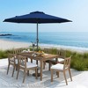 Tangkula Outdoor Patio Umbrella Modern Table Umbrella w/8 Heavy Duty Ribs Sun-proof - 4 of 4