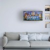 Trademark Fine Art - Andrea Doss Moonlight Tea Party 1 Canvas Art - 2 of 4