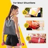 Hachikiko Drawstring Backpack Water Resistant String Bag Sports Sackpack Gym Sack with Side Pocket for Men Women - 4 of 4