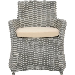 Cabana Rattan Arm Chair  - Safavieh - 1 of 4