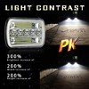 Motorcycle Led Headlight 5 x 7inch / 6 x 7inch Square Headlamp 400w 40000lm Ip67 Waterproof Modified Parts - 2 of 4