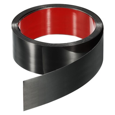 Unique Bargains Self-Adhesive Stainless Steel Mirror Finish Peel and Stick Wall Trim
