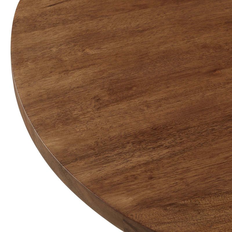 Modway Viva Round Acacia Wood Side Table, 4 of 9