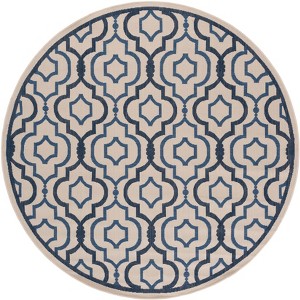 Courtyard Brookstone CY7938 UV & Stain Resistant Non-Shedding Power Loomed Indoor/Outdoor Rugs - Safavieh - 1 of 4