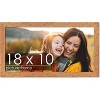 PosterPalooza | Shabby Chic Orange Picture Frame - UV Acrylic, Backing Board, Hanging Hardware Included - 2 of 4