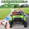JOYRACER 24V Ride-On Truck for Kids w/ Remote, XL 2-Seater, 4×200W Motors, 4WD/2WD Switch, Bluetooth, Music – Electric Toys Car for Boys Girls - 4 of 4