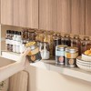 Expandable Under Cabinet Shelfs, Hanging Under Shelf Storage Basket, Metal Under Desk Storage Shelf - 3 of 4