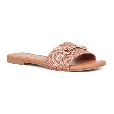 New York & Company Women's Naia Flat Sandal