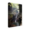 Trademark Fine Art -Mike Jones Photo 'Watkins Glen Rainbow Bridge' Canvas Art - 4 of 4