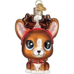 Old World Christmas Blown Glass Ornament for Christmas Tree, Littlest Pet Shop Roxie - 1 of 4