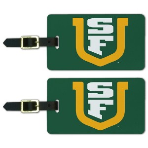 University of San Francisco Primary Logo Luggage ID Tags Suitcase CarryOn Cards  Set of 2 - 1 of 4