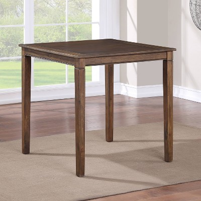 Westlake Brown Wood 5-Piece Counter Height Dining Set