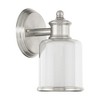 Livex Lighting Middlebush 1 - Light Wall Light in  Brushed Nickel - 2 of 2