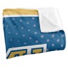 St. Mary'S University Logo Dots Silky Touch Blanket White 50x60 - 3 of 4