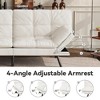 Dyonery 71" Convertible Futon Sofa Bed,Modern Futon Couch,Memory Foam Folding Loveseat Sofa Bed, for Living Room,Office - 4 of 4