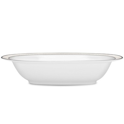 Noritake Montvale Platinum Oval Vegetable Serving Bowl