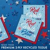 Creative Converting Patriotic Party Paper Napkins 48ct - 2 of 3