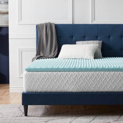 Twin Comfort Collection 2" Gel Swirl Mattress Topper - Lucid