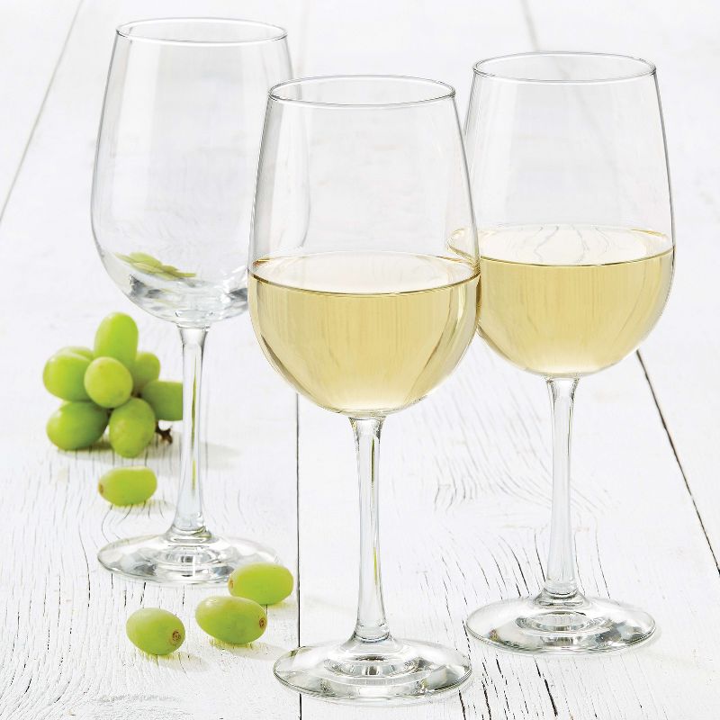 Libbey Vina White Wine Glasses, 18.5-ounce, Set of 6, 4 of 6