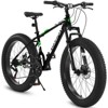 VisioGear Bicycles, 26 Inch Mountain Bike with Fat Tire, 21 Speed Mountain Bike for Adult and Youth, Black, 74"*25"*41" - 4 of 4