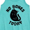 Girls' - Instant Message - No Bones Today Melty Cat Graphic Sleeveless Aline Dress - 2 of 4