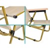 MPM Foldable Camp Chair, Portable Folding Chair, Collapsible Arm Chair, For Picnic, Camping - 3 of 4