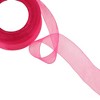 Unique Bargains Ribbon Sheer Organza 1771.65"x1.57" 1 Pc - 4 of 4