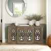 Galano Calidia Wood 60.4 in. 4 Door Wide Accent Sideboard with Adjustable Shelves - 3 of 4