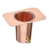 Rain Chain Gutter Pure Copper Clip Funnel with Adaptor Installation Kit - Good Directions: Water Flow Enhancer for Downspouts - 3 of 4