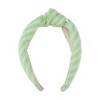 Unique Bargains Exquisite Pinstripe Straw Headband 1 Pc - 4 of 4