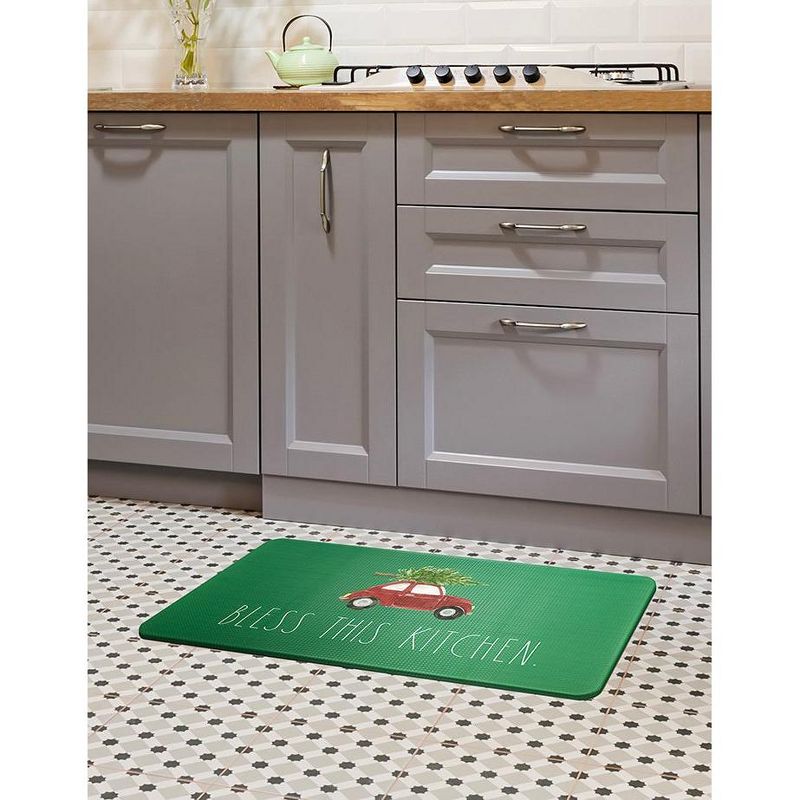 Rae Dunn by Designstyles "Bless This Kitchen" Mat, Beautiful Home Decor, Perfect in any Space, 5 of 6