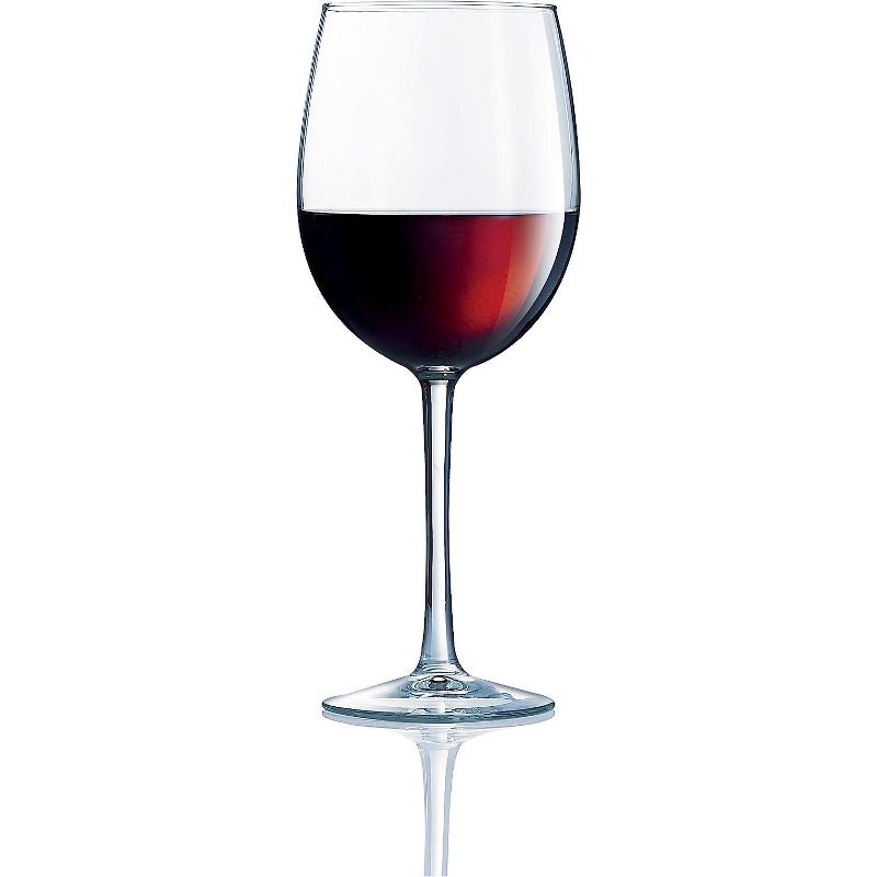 Luminarc Cachet 19 Ounce White Wine Glass 4-Piece Set, 19-Ounce, Clear, 5 of 9