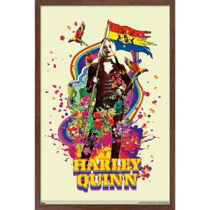 Trends International DC Comics Movie The Suicide Squad - Harley Quinn Framed Wall Poster Prints - 1 of 4