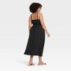 Women's Ruched Midi Dress - A New Day™ - 2 of 3