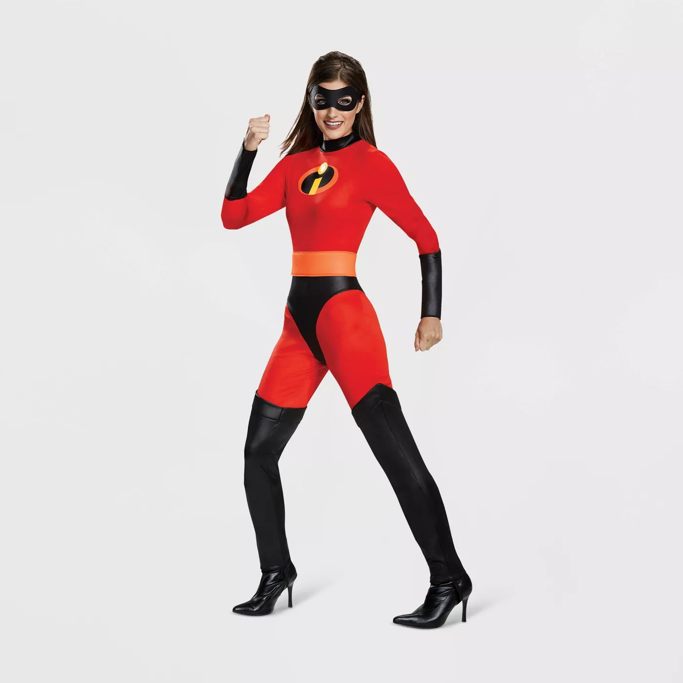 Women's The Incredibles Mrs. Incredible Classic Halloween Costume - image 1 of 1