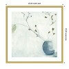 Amanti Art Winter Vase by Tara Leaver Wood Framed Wall Art Print - 4 of 4
