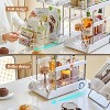 1 Pack 2 Tier Under Sink Organizer,Under Cabinet Organizer with Sliding Drawer Multifunctional Storage Shelves Pull Out Cabinet Organizer for Kitchen - 2 of 4