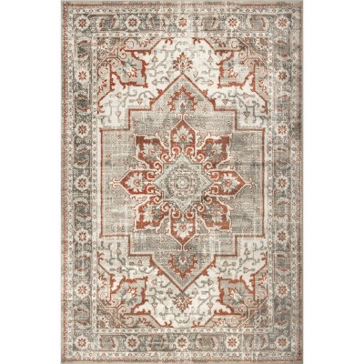 Nuloom Charlotte Faded Medallion Indoor Area Rug