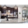 Maxim Lighting Abode 4 - Light Chandelier in  Textured Black/Polished Nickel - 2 of 2