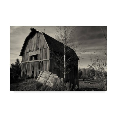 16" x 24" Old Barn Autumn by Anthony Paladino - Trademark Fine Art