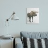 Stupell Industries Minimal Northern Moose Wild Woodland Animal - 2 of 4