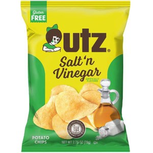 Utz Potato Chips Salt'n Vinegar 2.75 oz - 1 of 4