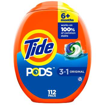 Tide Pods Laundry Detergent Pacs - Original - 98oz/112ct