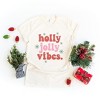 Simply Sage Market Women's Retro Holly Jolly Vibes Short Sleeve Graphic Tee - 3 of 4